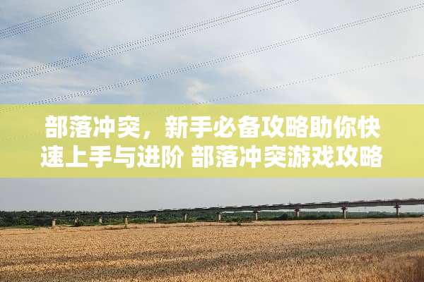 部落冲突，新手必备攻略助你快速上手与进阶 部落冲突游戏攻略