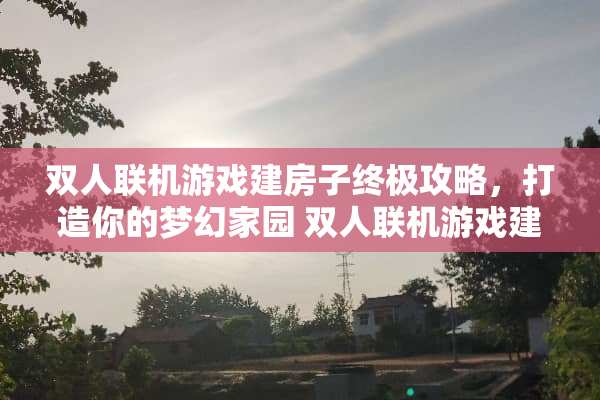 双人联机游戏建房子终极攻略，打造你的梦幻家园 双人联机游戏建房子攻略