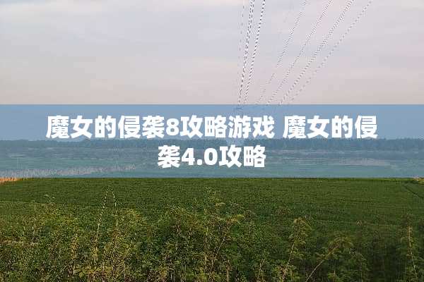 魔女的侵袭8攻略游戏 魔女的侵袭4.0攻略