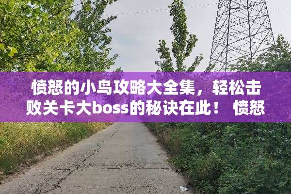 愤怒的小鸟攻略大全集，轻松击败关卡**oss的秘诀在此！ 愤怒的小鸟攻略大全集