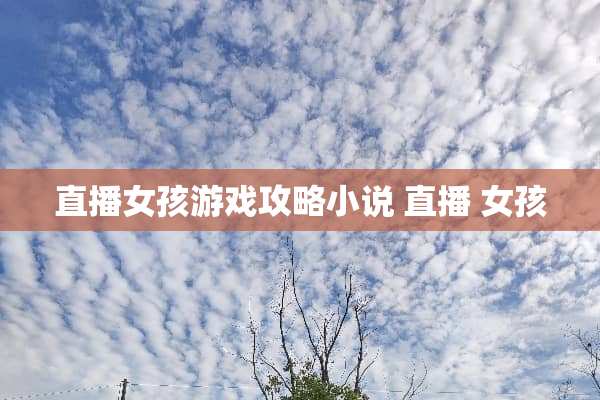 直播女孩游戏攻略小说 直播 女孩