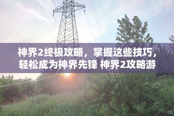神界2终极攻略，掌握这些技巧，轻松成为神界先锋 神界2攻略游戏