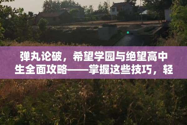 弹丸论破，希望学园与绝望高中生全面攻略——掌握这些技巧，轻松通关 弹丸论破攻略