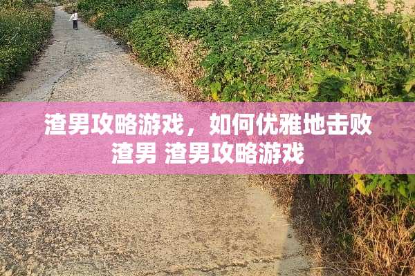 渣男攻略游戏，如何优雅地击败渣男 渣男攻略游戏