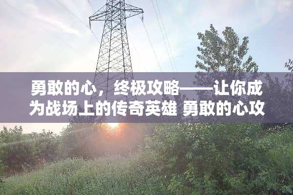 勇敢的心，终极攻略——让你成为战场上的传奇英雄 勇敢的心攻略