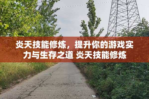 炎天技能**，提升你的游戏实力与生存之道 炎天技能**