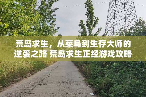 荒岛求生，从菜鸟到生存大师的逆袭之路 荒岛求生正经游戏攻略