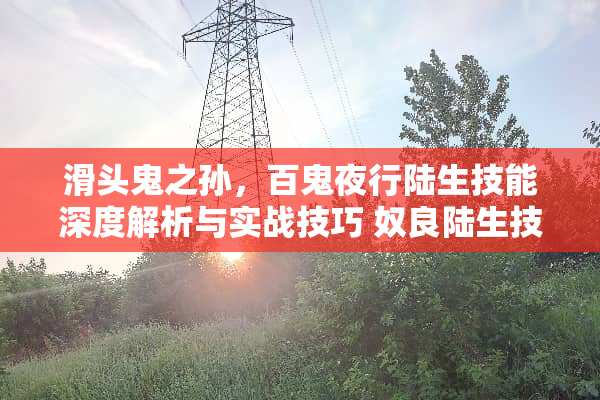 滑头鬼之孙，百鬼夜行陆生技能深度解析与实战技巧 *良陆生技能