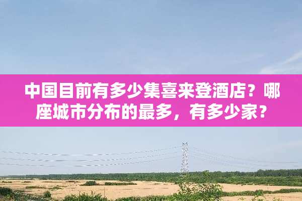 中国目前有多少集喜来登酒店？哪座城市分布的最多，有多少家？