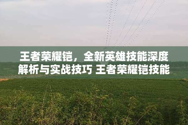 王者荣耀铠，全新英雄技能深度解析与实战技巧 王者荣耀铠技能介绍