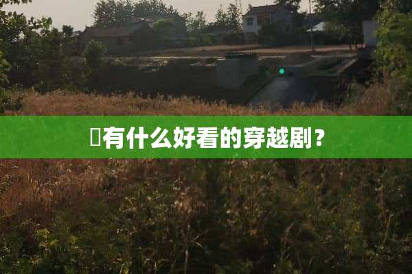 有什么好看的穿越剧？
