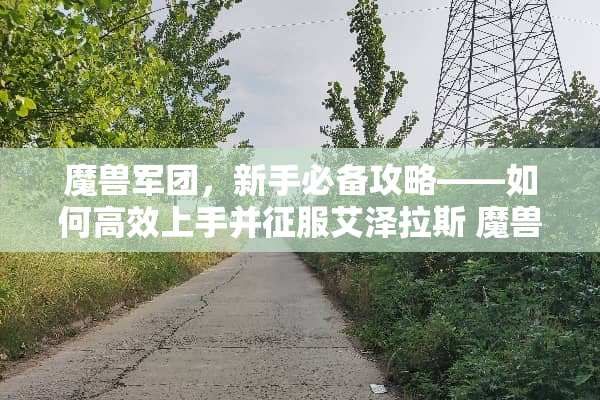 魔兽军团，新手必备攻略——如何高效上手并征服艾泽拉斯 魔兽军团攻略