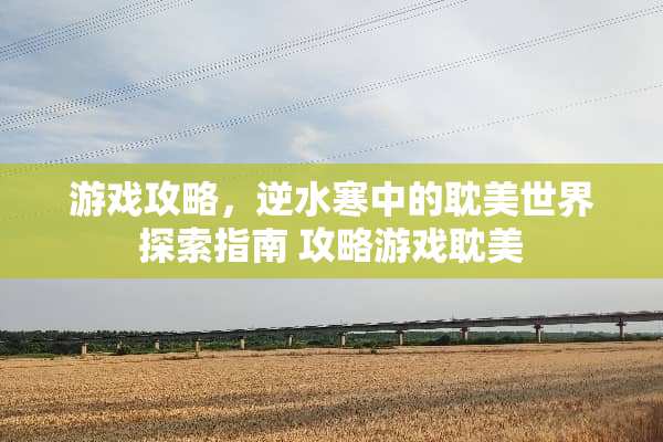 游戏攻略，逆水寒中的**世界探索指南 攻略游戏**