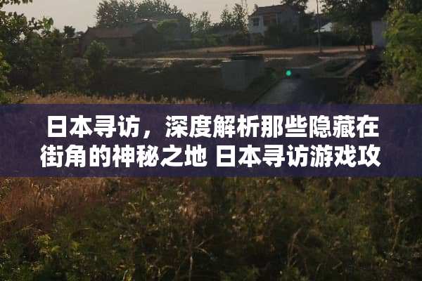 日本寻访，深度解析那些隐藏在街角的神秘之地 日本寻访游戏攻略