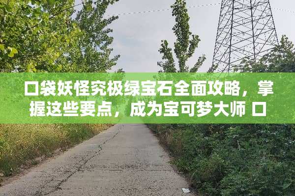 口袋妖怪究极绿宝石全面攻略，掌握这些要点，成为宝可梦大师 口袋妖怪究极绿宝石攻略