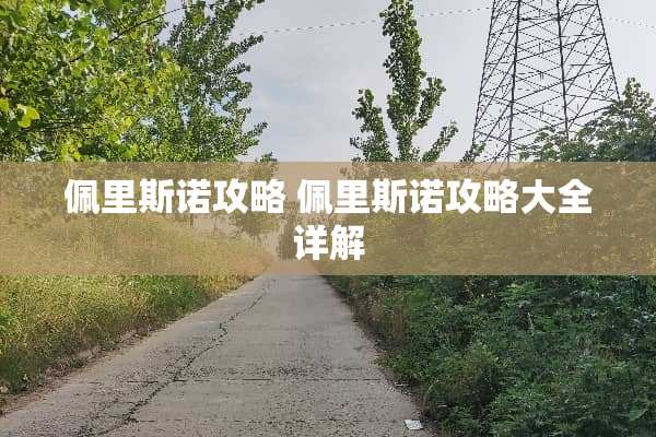 佩里**攻略 佩里**攻略大全详解