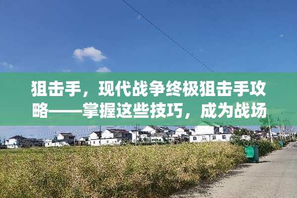 **手，现代战争终极**手攻略——掌握这些技巧，成为战场上的传奇 sniper游戏攻略