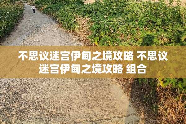 不思议迷宫伊甸之境攻略 不思议迷宫伊甸之境攻略 组合