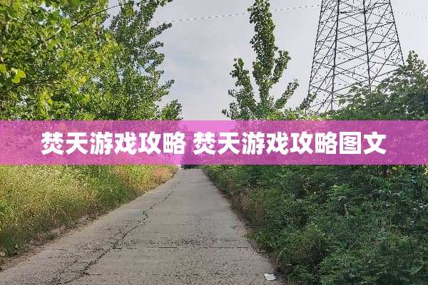 焚天游戏攻略 焚天游戏攻略图文