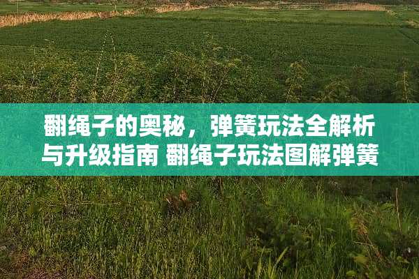 翻绳子的奥秘，弹簧玩法全解析与升级指南 翻绳子玩法图解弹簧