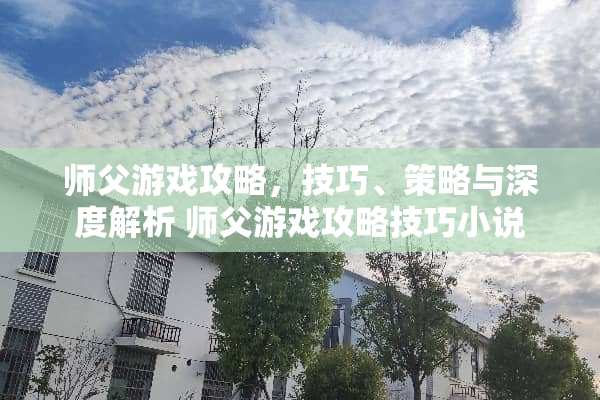 师父游戏攻略，技巧、策略与深度解析 师父游戏攻略技巧小说