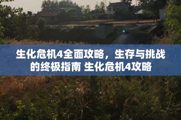 生化危机4全面攻略，生存与挑战的终极指南 生化危机4攻略