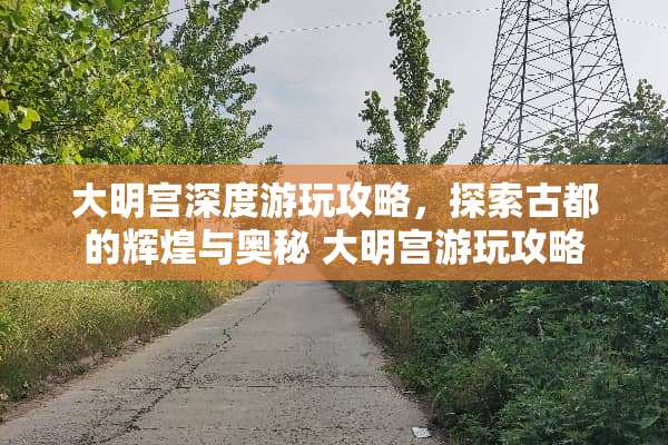 大明宫深度游玩攻略，探索古都的辉煌与奥秘 大明宫游玩攻略