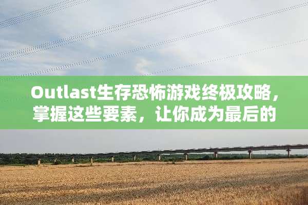 Outlast生存恐怖游戏终极攻略，掌握这些要素，让你成为最后的幸存者 outlast攻略