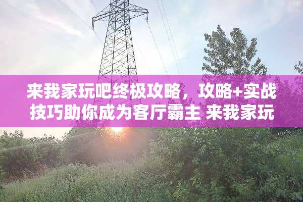 来我家玩吧终极攻略，攻略+实战技巧助你成为客厅霸主 来我家玩吧攻略