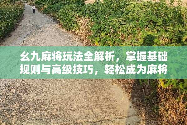 幺九**玩法全解析，掌握基础规则与高级技巧，轻松成为**高手 幺九**玩法