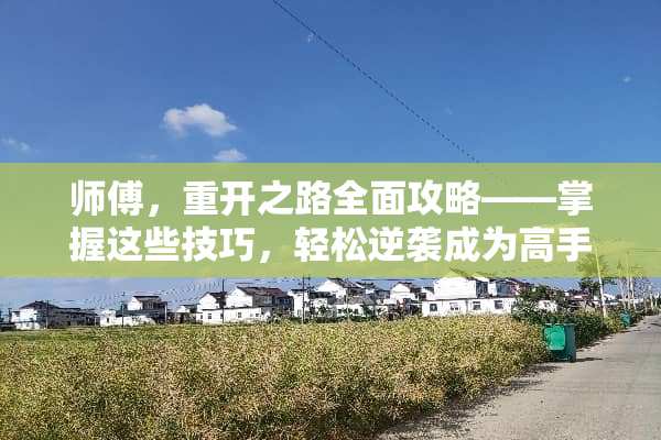 师傅，重开之路全面攻略——掌握这些技巧，轻松逆袭成为高手！ 师傅游戏重开攻略