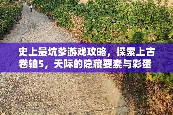 史上最坑爹游戏攻略，探索上古卷轴5，天际的隐藏要素与彩蛋 史上最坑爹游戏攻略19