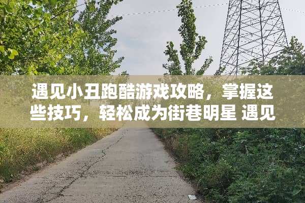 遇见小丑跑酷游戏攻略，掌握这些技巧，轻松成为街巷明星 遇见小丑跑酷游戏攻略