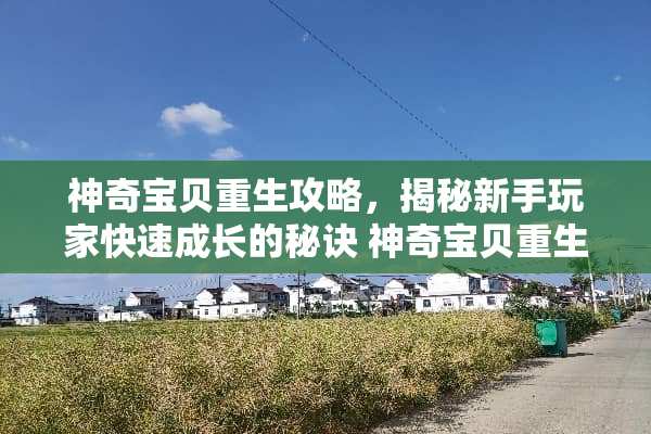 神奇宝贝重生攻略，揭秘新手玩家快速成长的秘诀 神奇宝贝重生攻略游戏