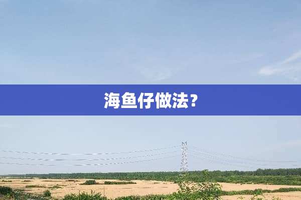 海鱼仔做法？