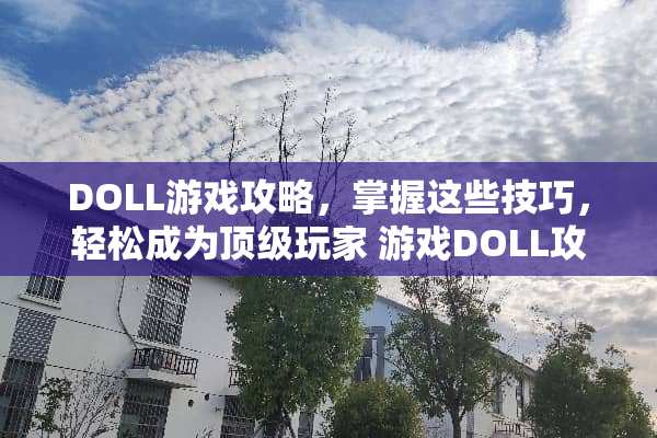 DOLL游戏攻略，掌握这些技巧，轻松成为**玩家 游戏DOLL攻略