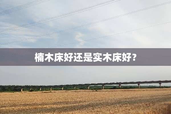 楠木床好还是实木床好？