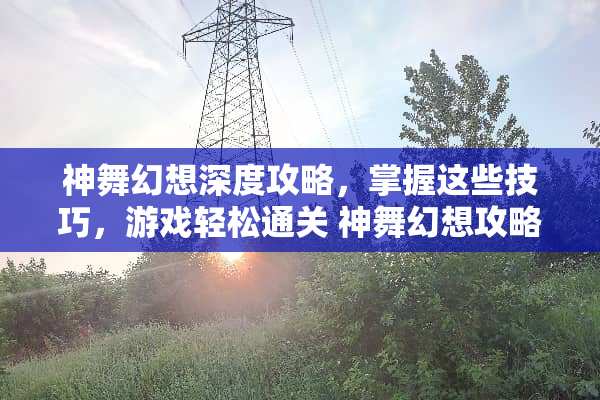 神舞幻想深度攻略，掌握这些技巧，游戏轻松通关 神舞幻想攻略