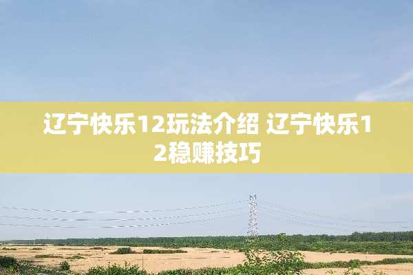 辽宁快乐12玩法介绍 辽宁快乐12稳赚技巧