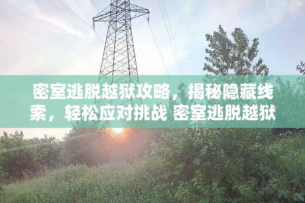 密室逃脱越狱攻略，揭秘隐藏线索，轻松应对挑战 密室逃脱越狱攻略