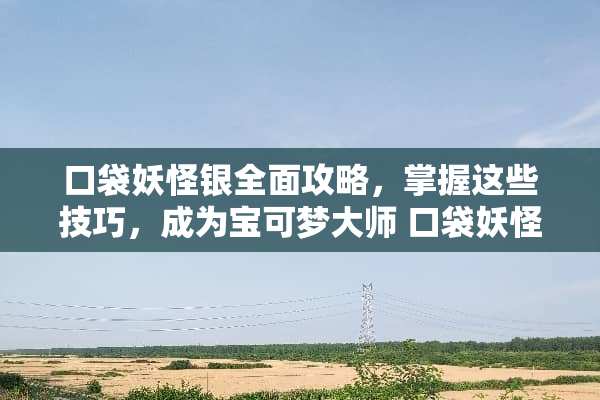 口袋妖怪银全面攻略，掌握这些技巧，成为宝可梦大师 口袋妖怪银攻略游戏