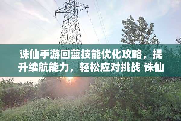 诛仙手游回蓝技能优化攻略，提升续航能力，轻松应对挑战 诛仙回蓝技能
