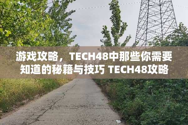 游戏攻略，TECH48中那些你需要知道的秘籍与技巧 TECH48攻略游戏