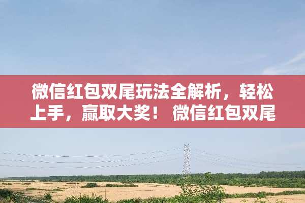 微信红包双尾玩法全解析，轻松上手，赢取大奖！ 微信红包双尾玩法