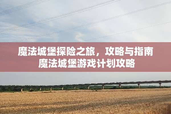 魔法城堡探险之旅，攻略与指南 魔法城堡游戏计划攻略