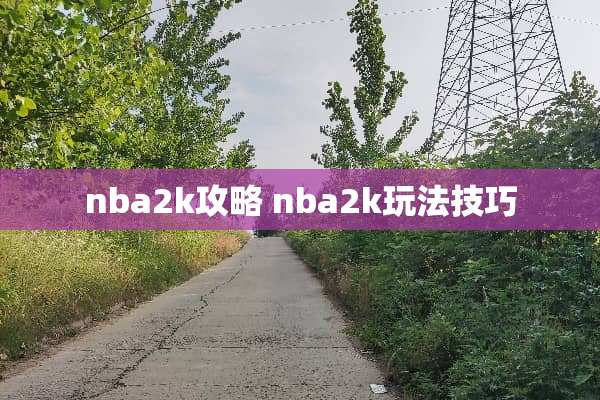 nba2k攻略 nba2k玩法技巧