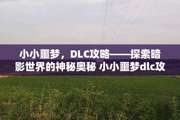 小小噩梦，DLC攻略——探索暗影世界的神秘奥秘 小小噩梦dlc攻略