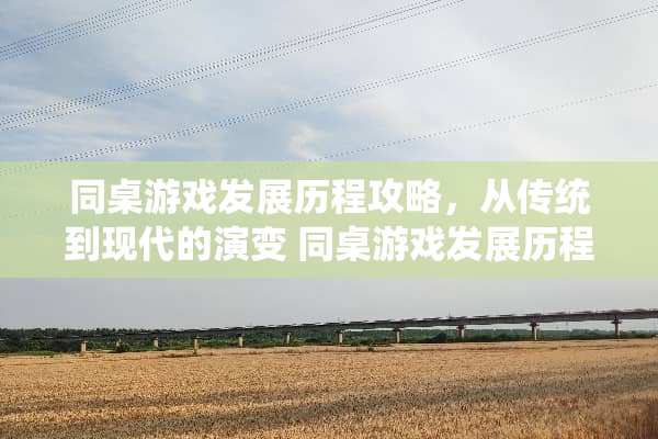 同桌游戏发展历程攻略，从传统到现代的演变 同桌游戏发展历程攻略