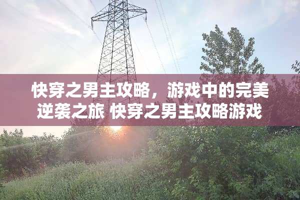 快穿之男主攻略，游戏中的完美逆袭之旅 快穿之男主攻略游戏
