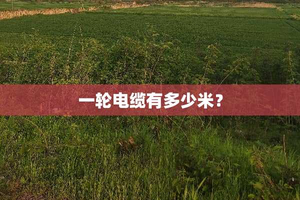 一轮电缆有多少米？